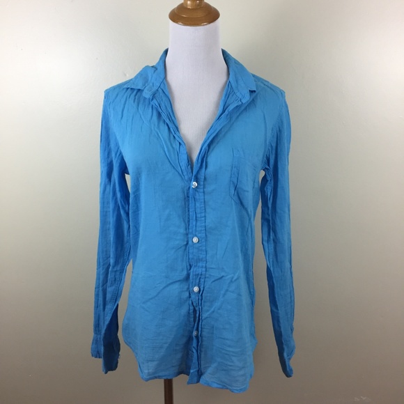 Frank & Eileen Blue Women's Top - Picture 3 of 8